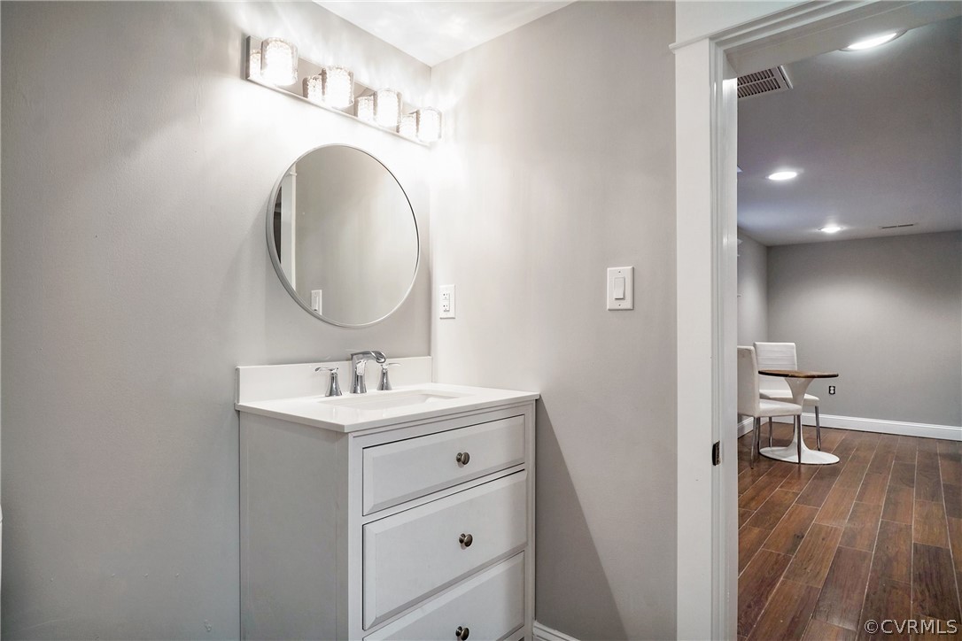 104 West Lancaster Road Richmond, VA 23222 - Photo 41 of 49 Beautifully finished basement with wet-bar, 1 bedr