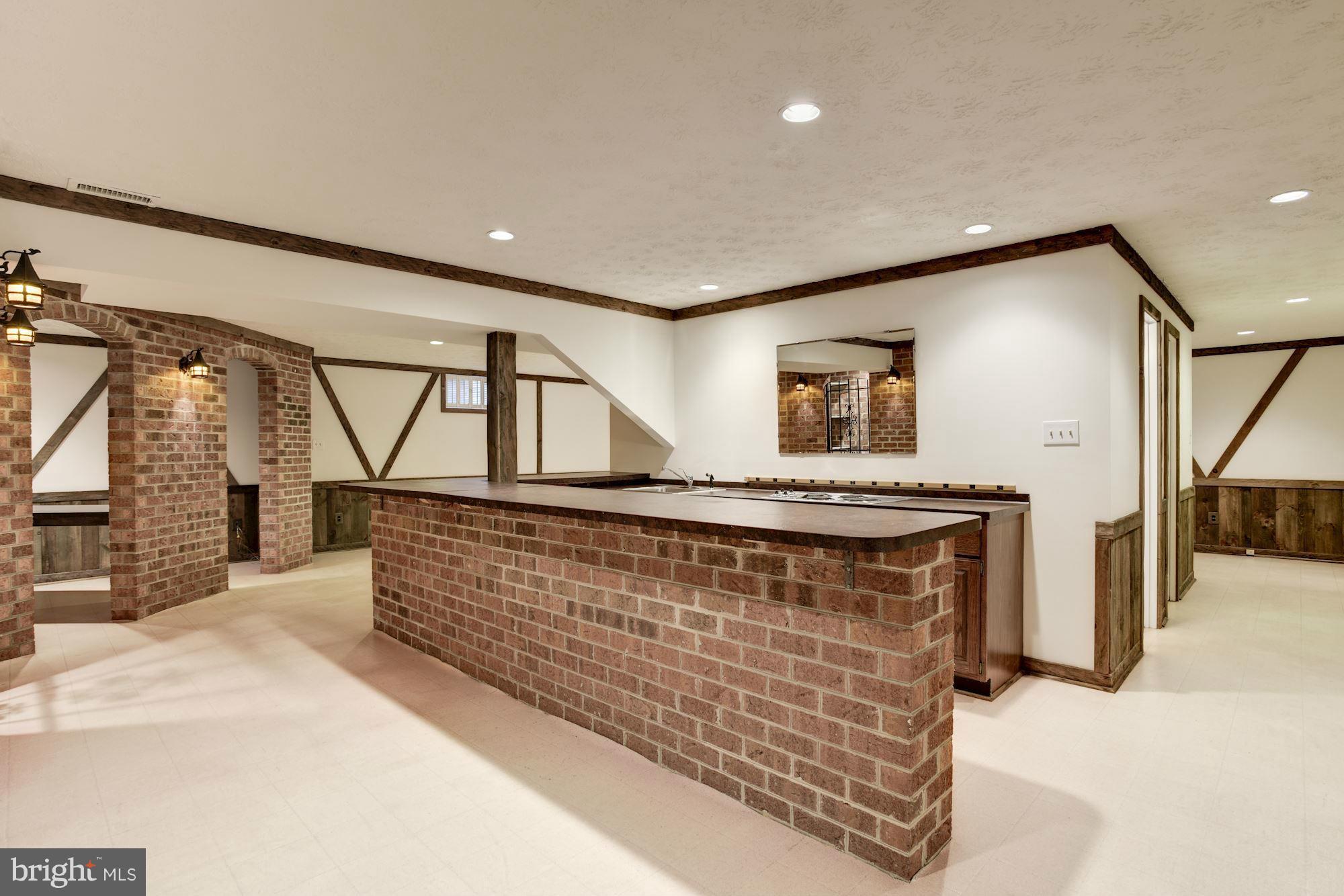 13605 Query Mill Road North Potomac, MD 20878 - Photo 24 of 30 Recreation Room with Kitchen Area