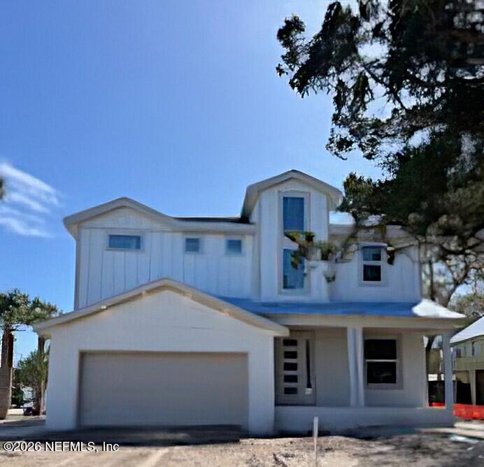 a view of a house with a window