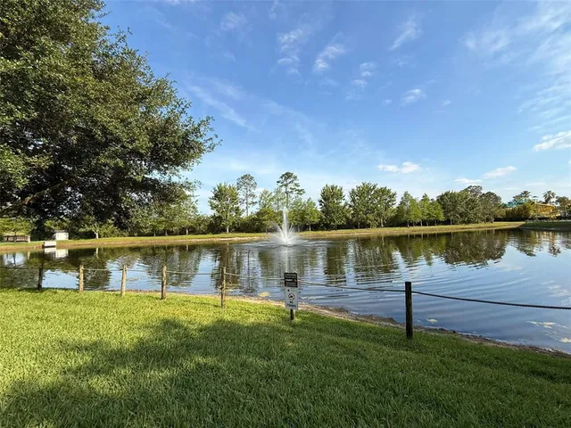 a view of outdoor space with sign board
