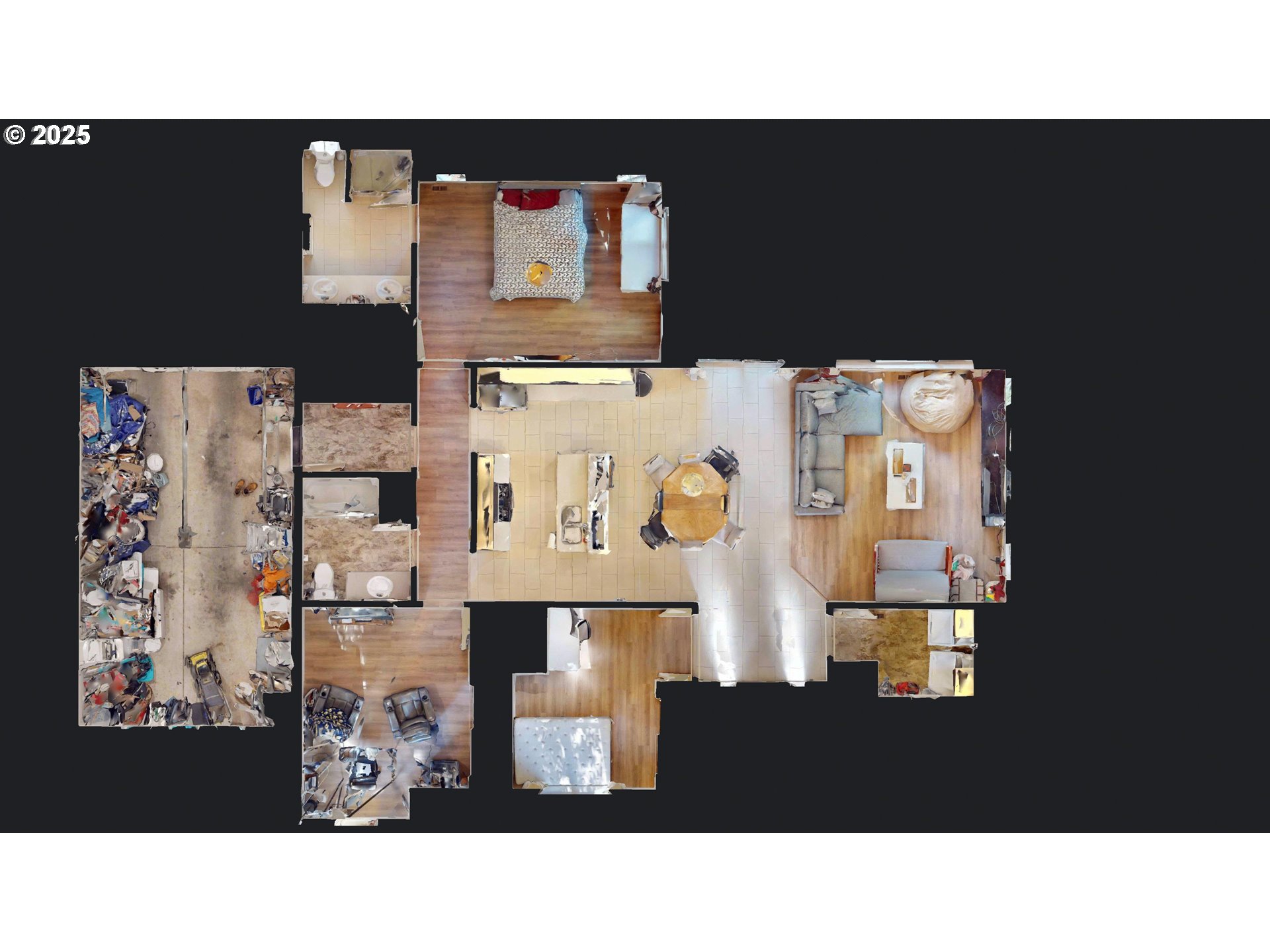 375 Mia Lane Eugene, OR 97401 - Photo 39 of 44 a black and white photo of a living room