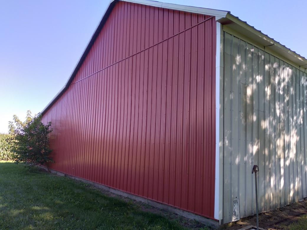 5122 North Bennett Road Monroe Center, IL 61052 - Photo 24 of 29 a view of a backyard with cabin