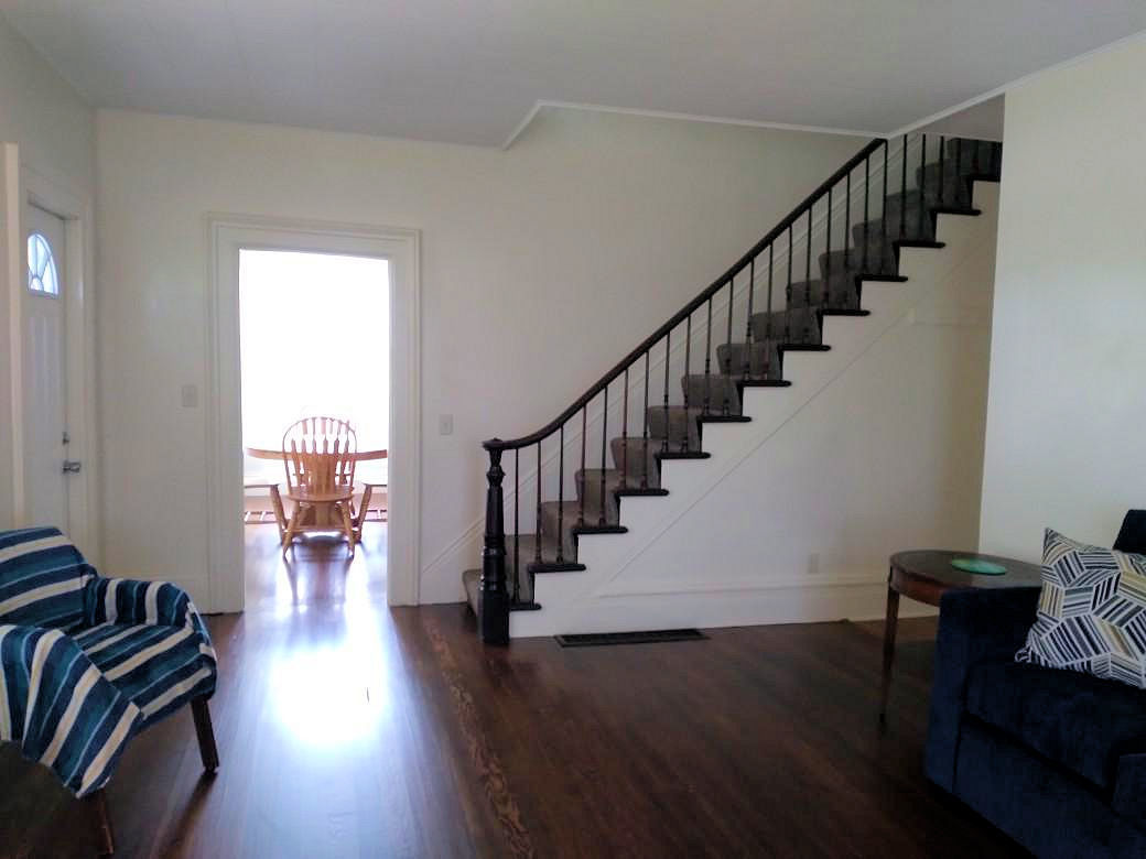 5122 North Bennett Road Monroe Center, IL 61052 - Photo 9 of 29 a view of entryway and hall with wooden floor