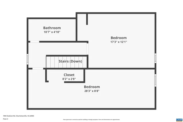 $1,895 | 1904 Stadium Road, Unit A, Charlottesville, VA 22903