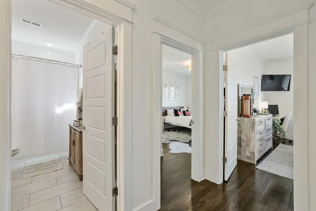 a view of a kitchen and a livingroom