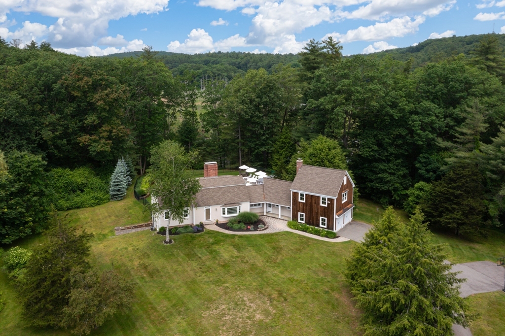46 Baldpate Road Boxford, MA 01921 - Photo 1 of 42 an aerial view of a house with a garden