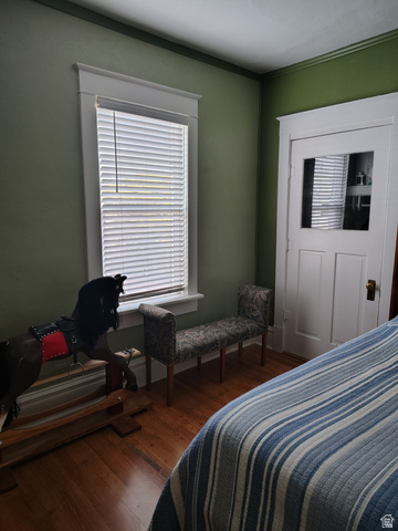 5264 West 5500th Street South Hooper, UT 84315 - Photo 18 of 20 Bedroom featuring dark wood-style flooring