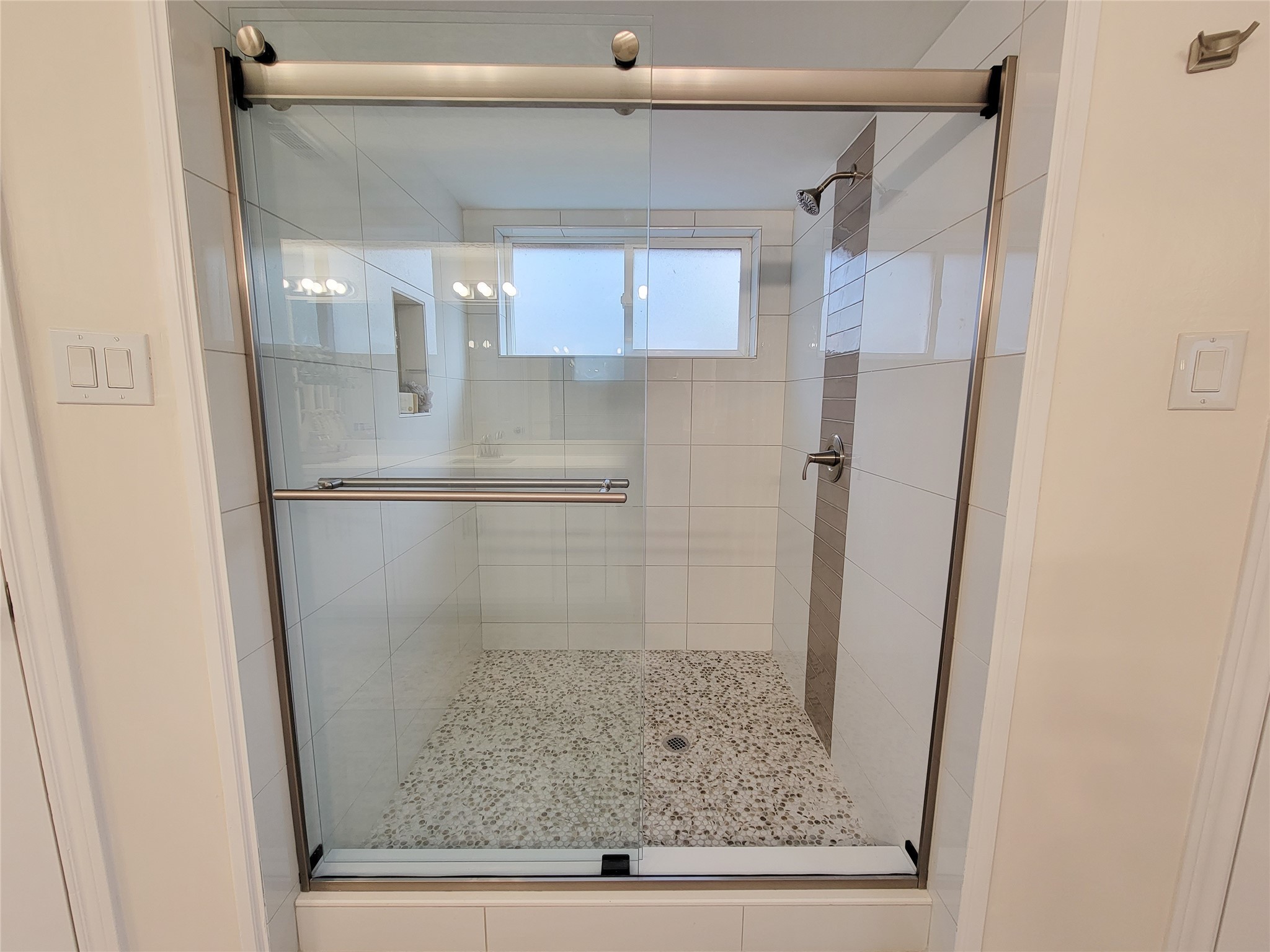 10703 Idlebrook Drive Houston, TX 77070 - Photo 34 of 47 spacious primary bathroom with XXL shower