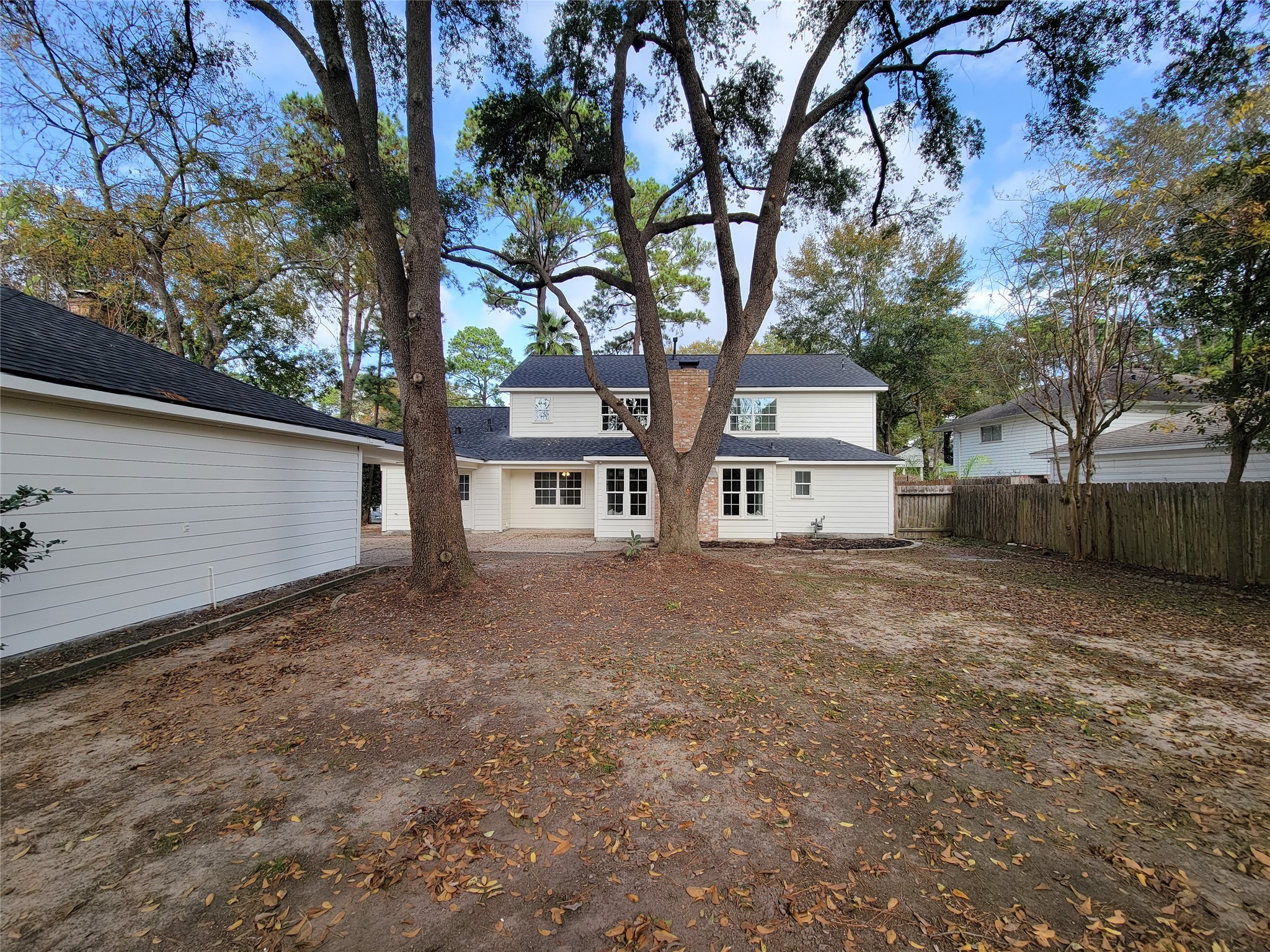 10703 Idlebrook Drive Houston, TX 77070 - Photo 47 of 47 spacious backyard with mature trees for shade