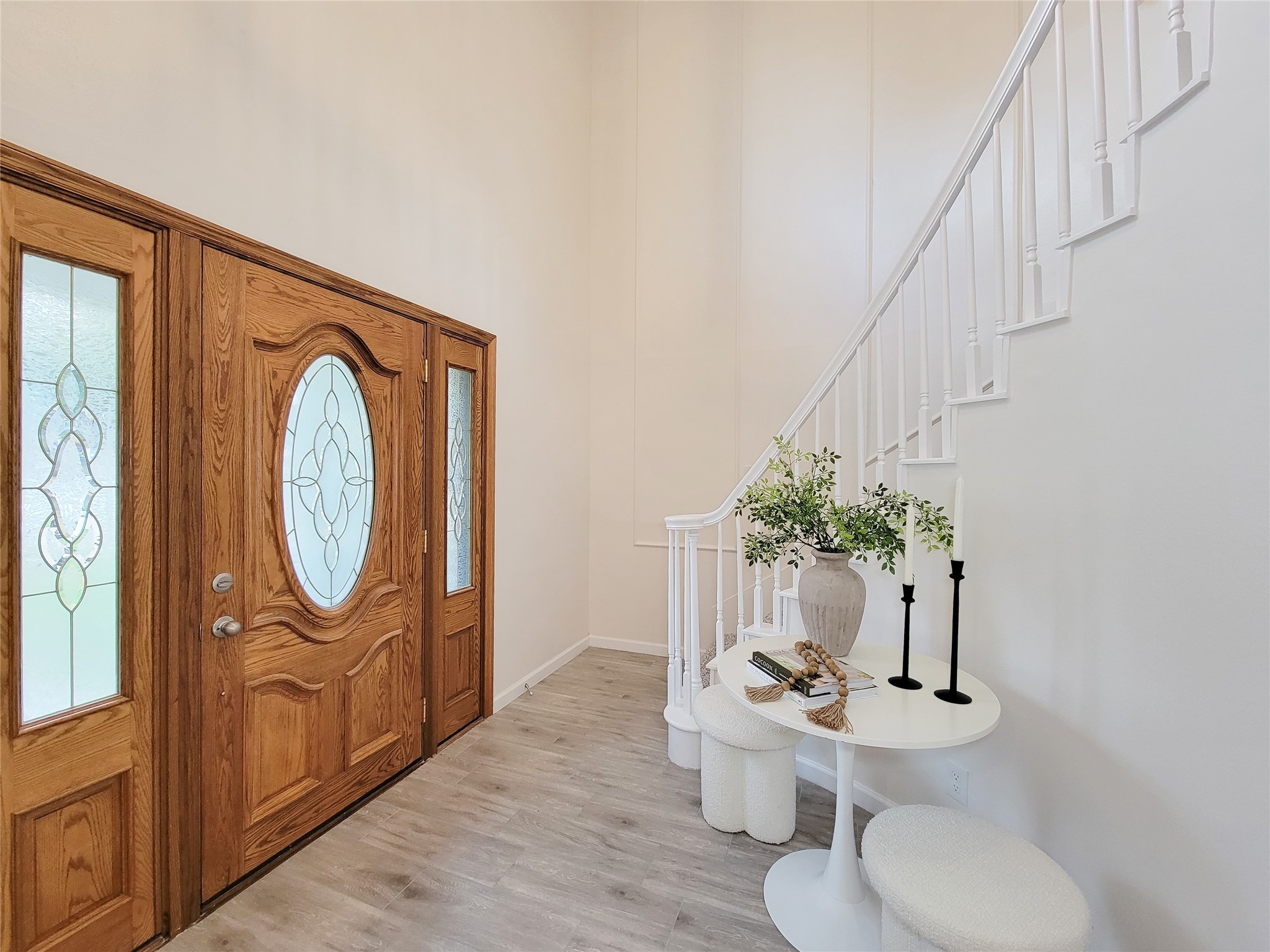 10703 Idlebrook Drive Houston, TX 77070 - Photo 8 of 47 beautiful entrance with elegant staircase