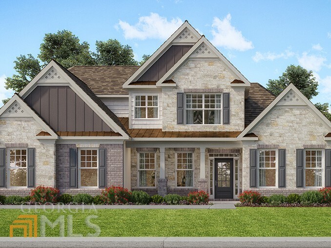 The Tisdale Elevation F at Genesee in Cumming, Georgia