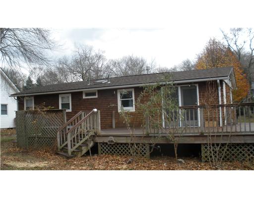 49 Pontiac Road Narragansett, RI 02882 - Photo 5 of 7 Patio/Deck. LARGE (18 X 25) MAHOGENY DECK OVERLOOKS PRIVATE FENCED YARD.