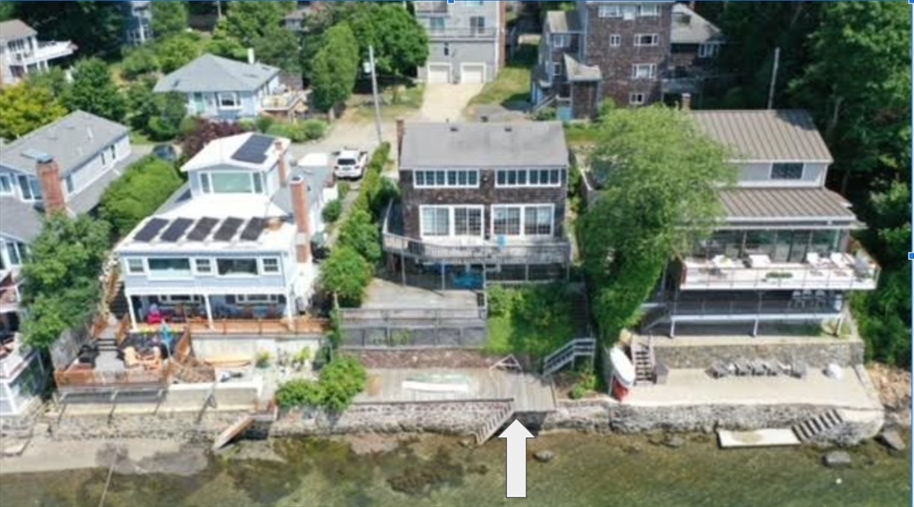 97 Pitman Road Marblehead, MA 01945 - Photo 4 of 37 an aerial view of multiple houses