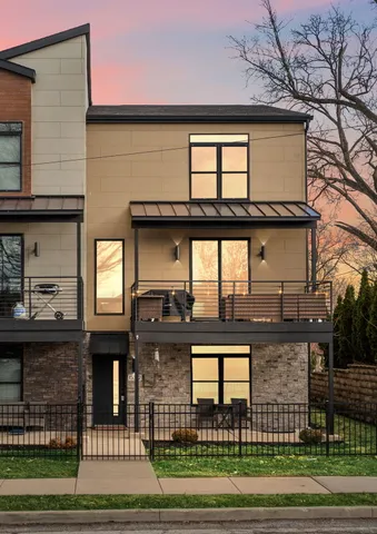 a front view of a house with a porch