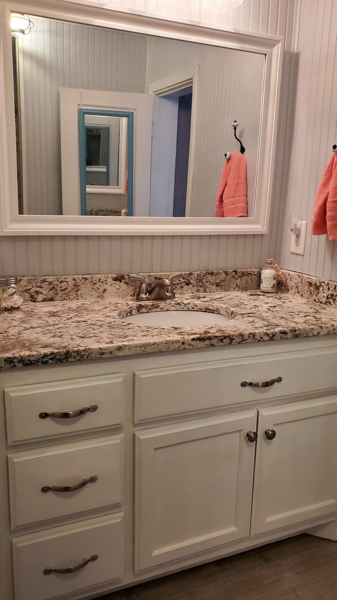 2073 Fall River Road Leoma, TN 38468 - Photo 25 of 44 a bathroom with a sink and a mirror