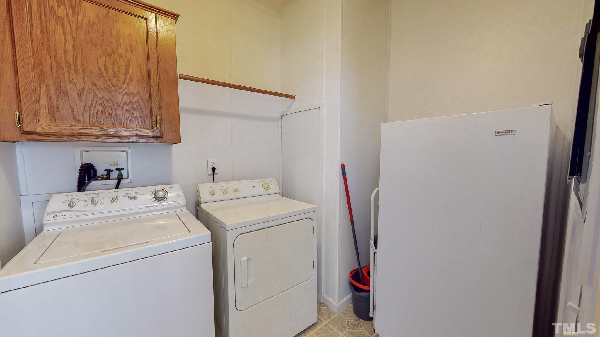 214 Hassel Clayton Road Roxboro, NC 27574 - Photo 36 of 38 a utility room with dryer and washer