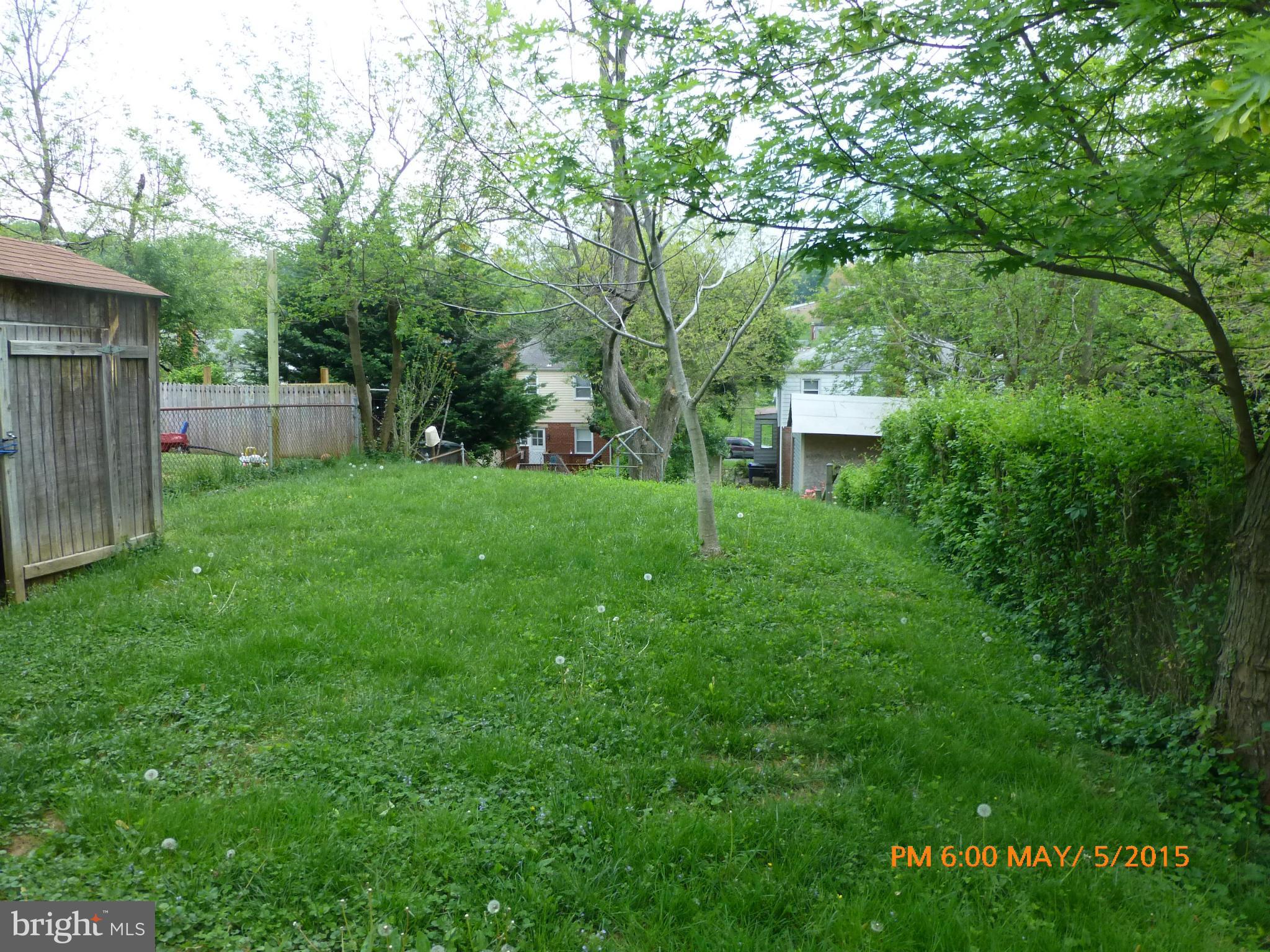 11921 Andrew Street Silver Spring, MD 20902 - Photo 15 of 18 Exterior (Rear) Yard