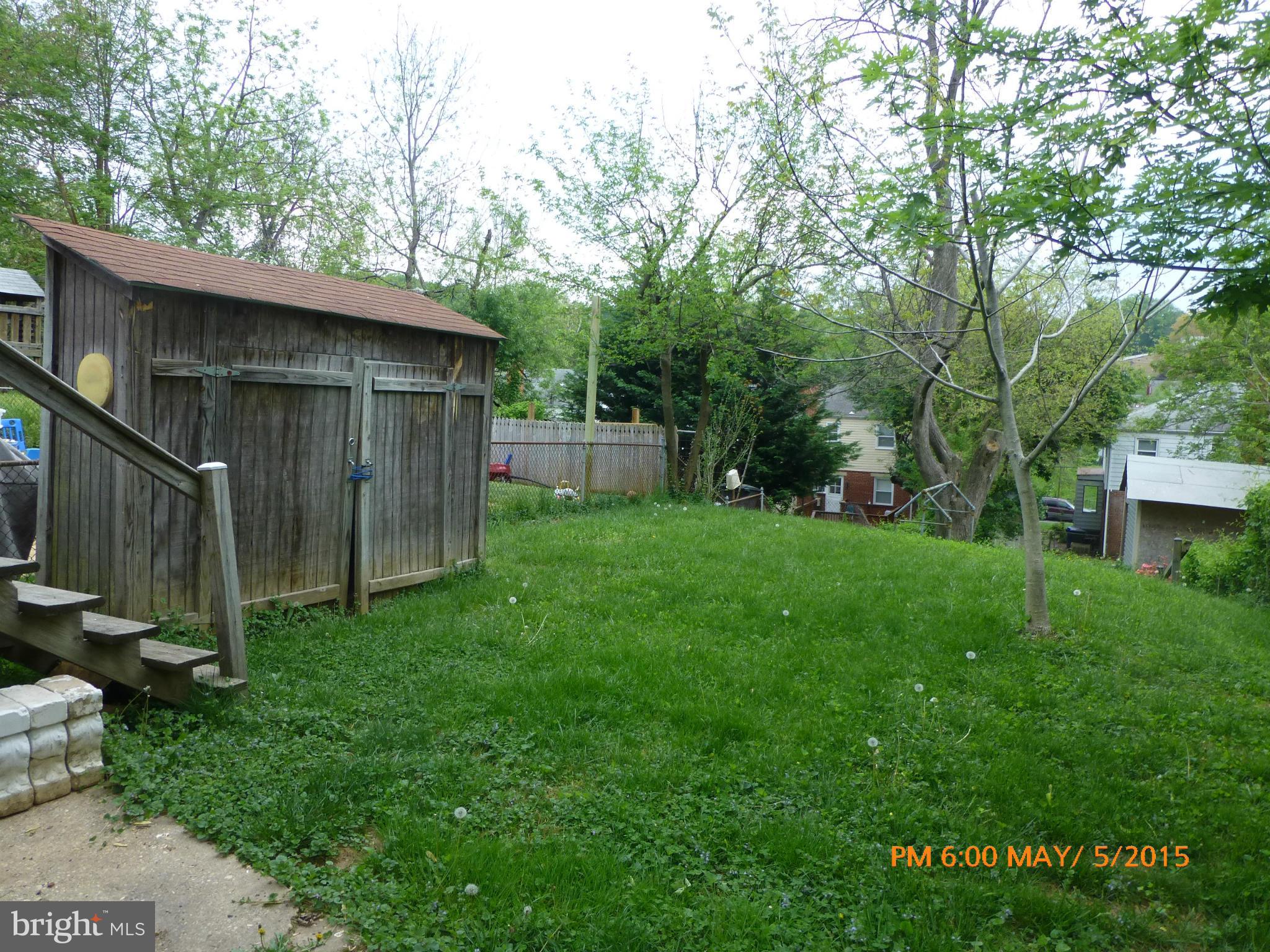 11921 Andrew Street Silver Spring, MD 20902 - Photo 16 of 18 Exterior (Rear) Yard
