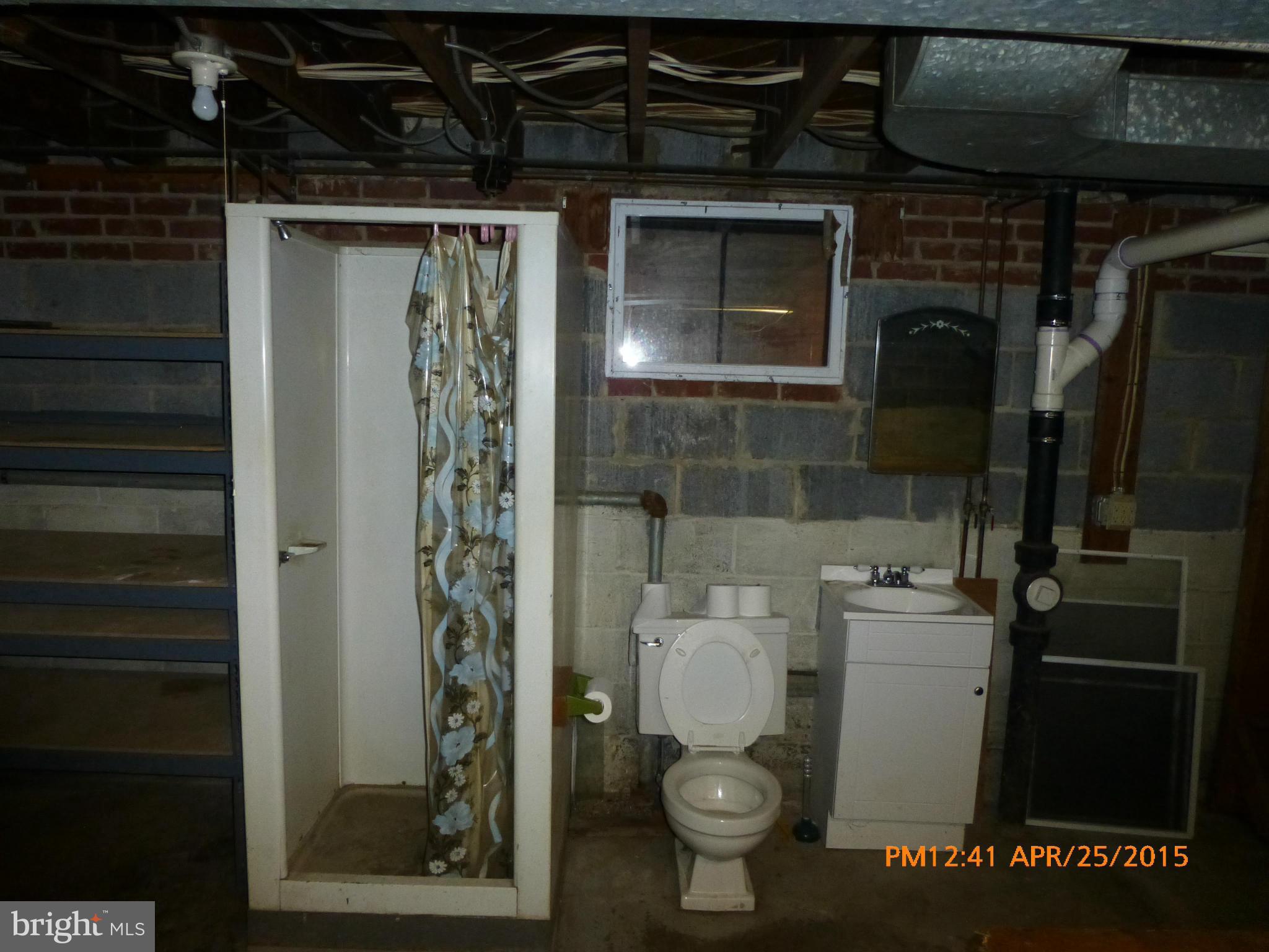 11921 Andrew Street Silver Spring, MD 20902 - Photo 10 of 18 Basement Rough in Bath