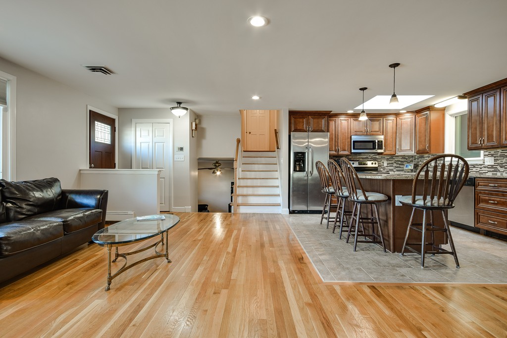 18 Gary Road Needham, MA 02494 - Photo 7 of 29 a view of a dining room with furniture