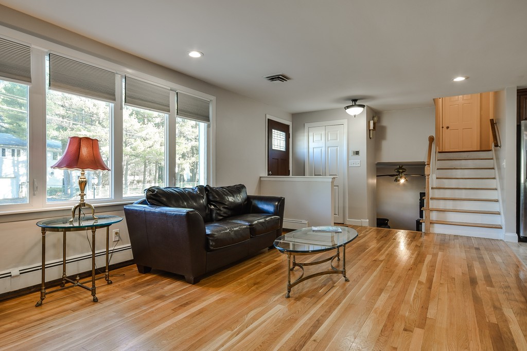 18 Gary Road Needham, MA 02494 - Photo 8 of 29 a living room with furniture and wooden floor