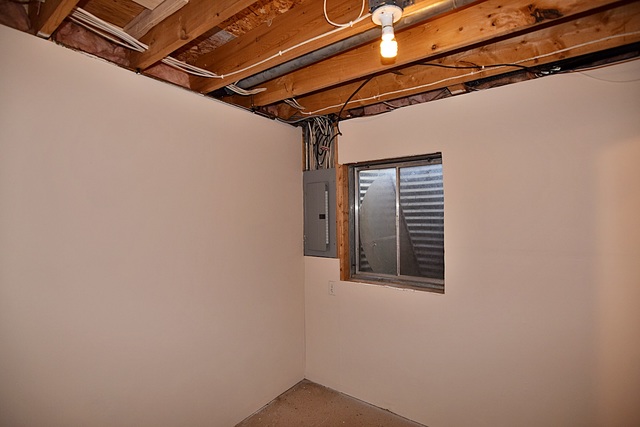 539 Elizabeth Street Maple Park, IL 60151 - Photo 22 of 25 a view of a room with wooden walls