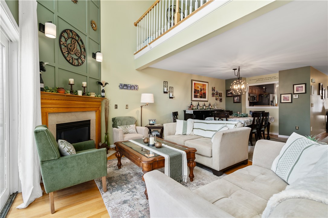 80 Fisher Road, Unit 97 Cumberland, RI 02864 - Photo 13 of 40 Soaring ceilings and gas fireplace