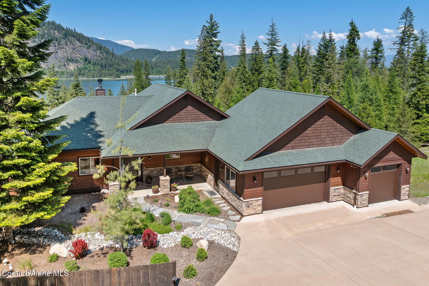 224 Buck Ridge Sagle, ID 83860 - Photo 60 of 85 Aerial_224BuckRidgeRd-2