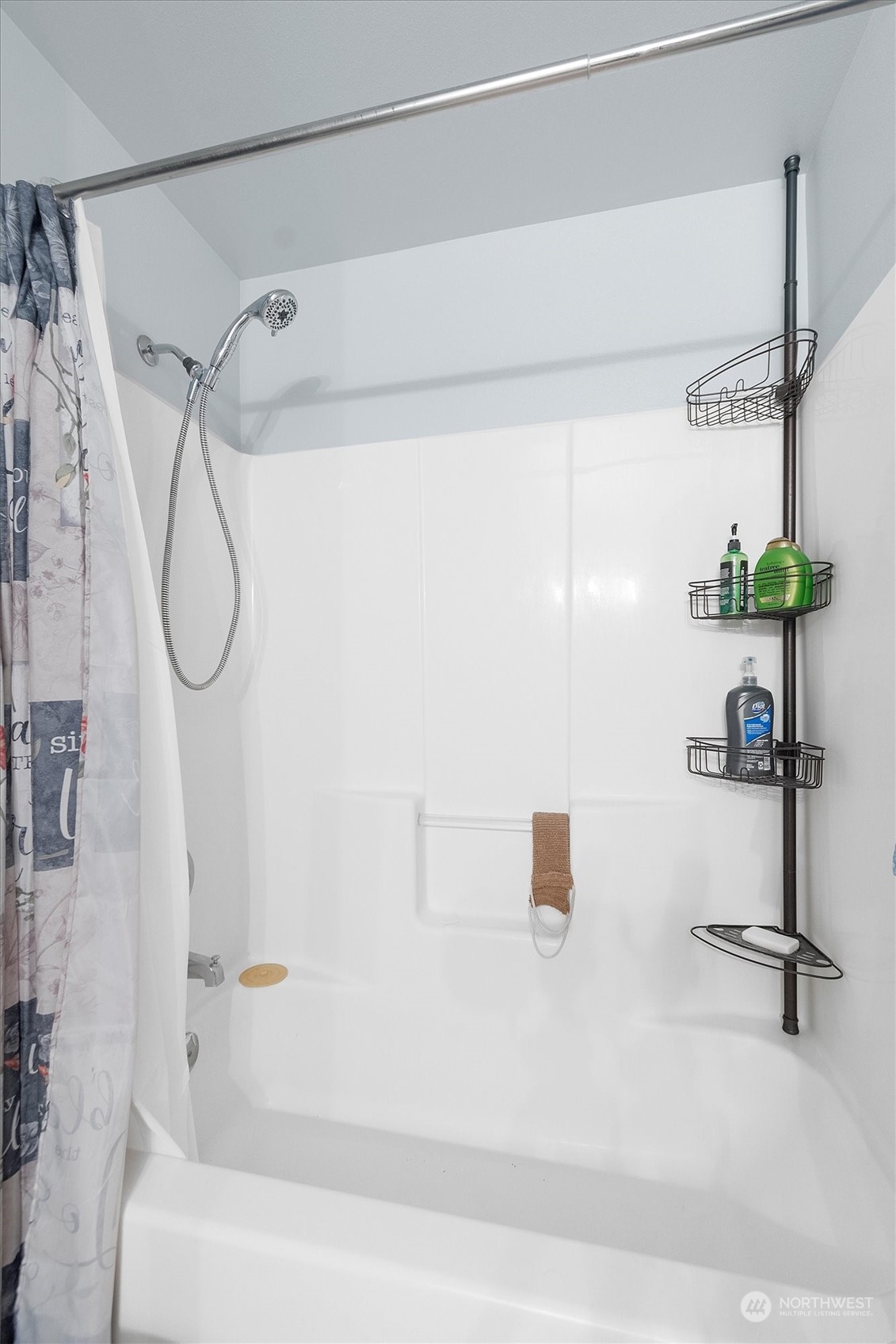 119 Abbey Road Kelso, WA 98626 - Photo 23 of 27 a bathroom with a shower and a glass door