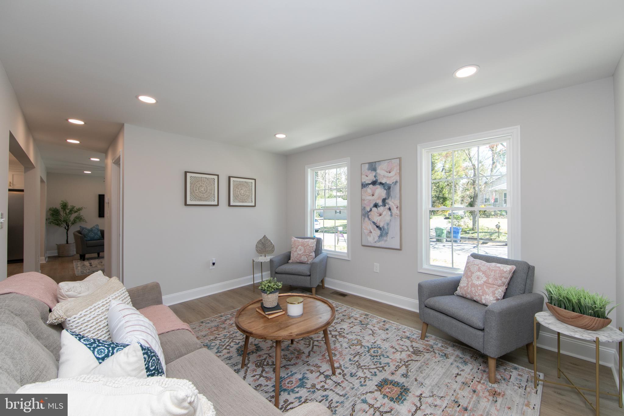 1324 Charleston Road Cherry Hill, NJ 08034 - Photo 5 of 34 a living room with furniture and a large window