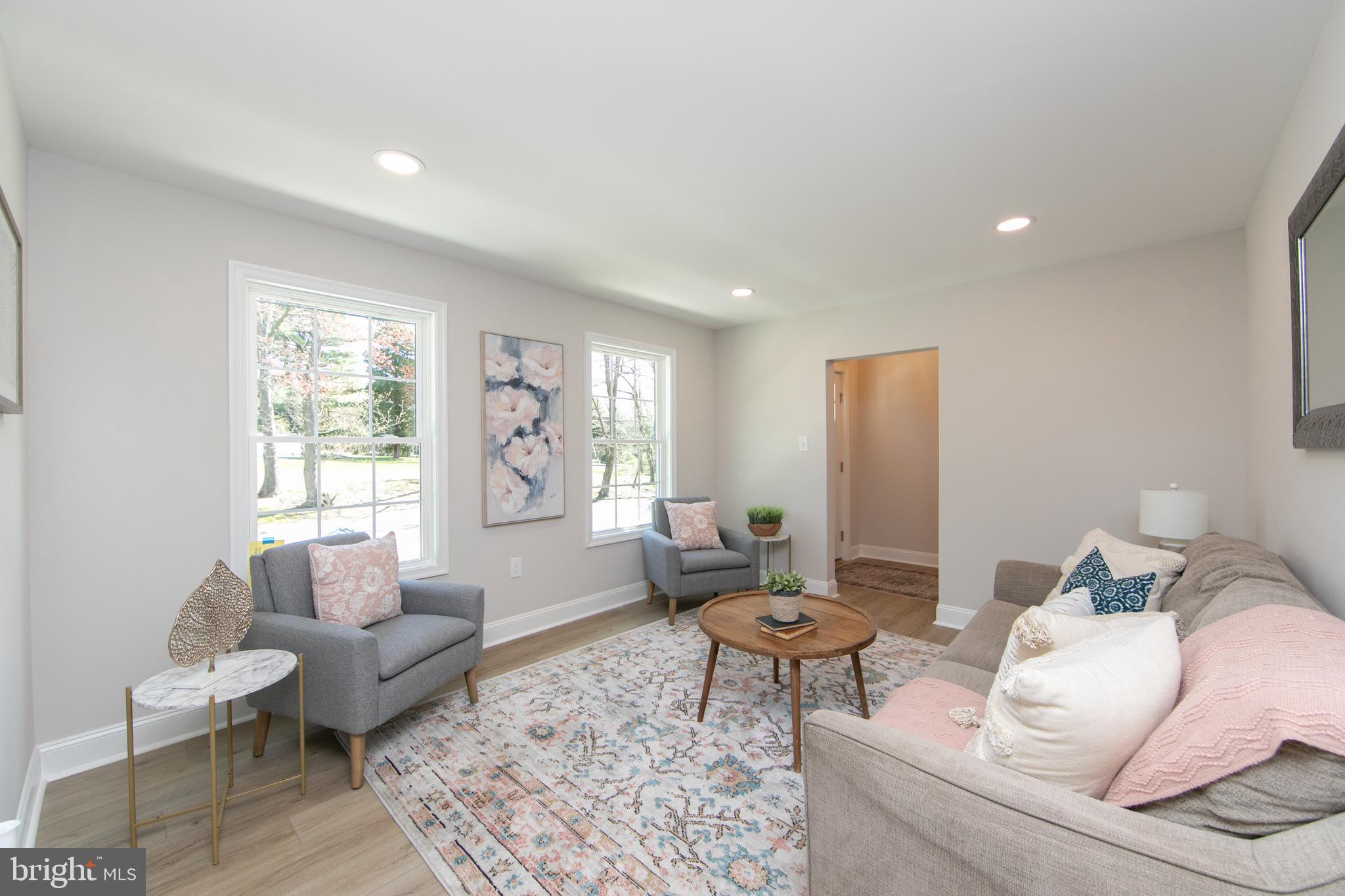 1324 Charleston Road Cherry Hill, NJ 08034 - Photo 6 of 34 a living room with furniture and a large window
