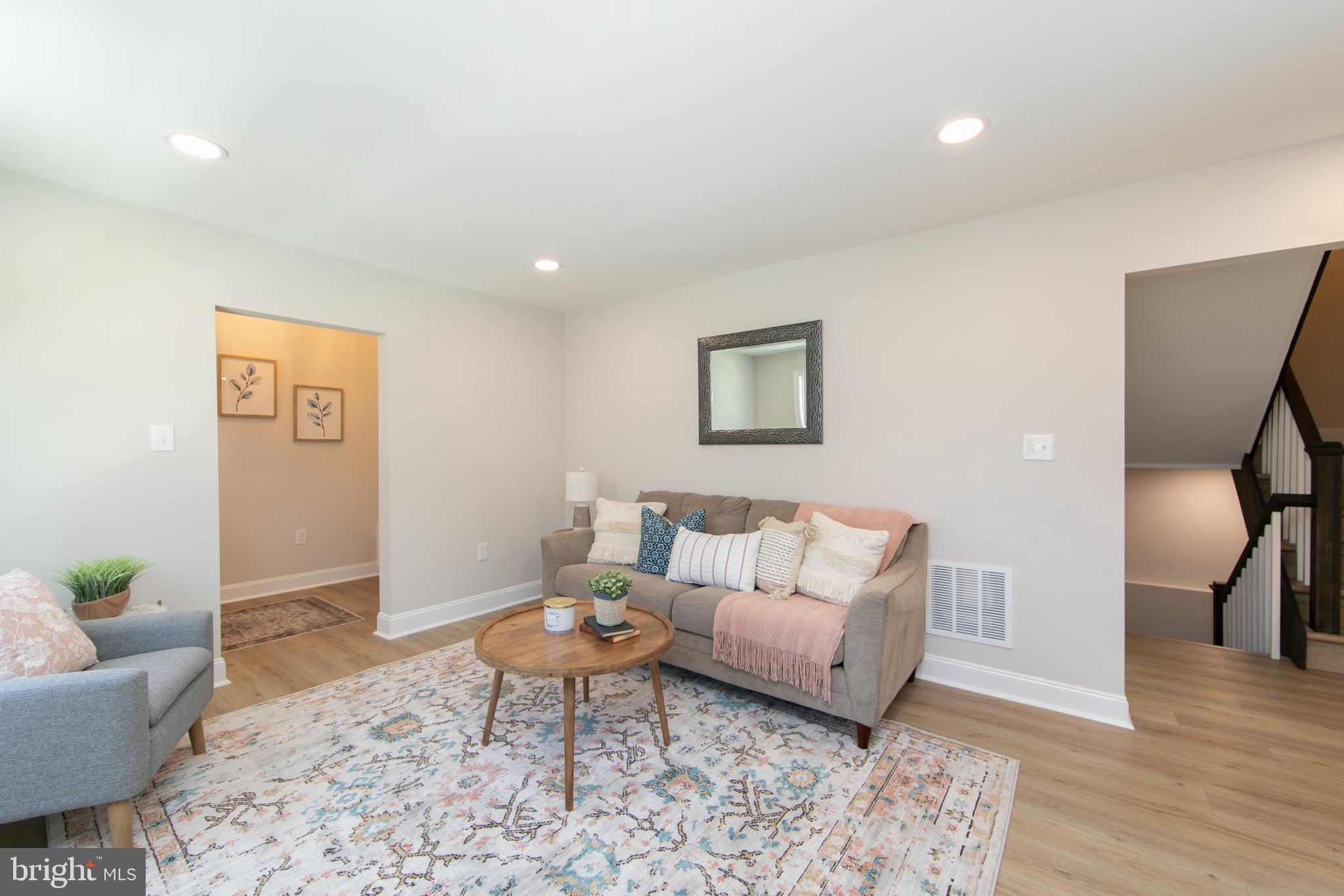 1324 Charleston Road Cherry Hill, NJ 08034 - Photo 7 of 34 a living room with furniture and wooden floor