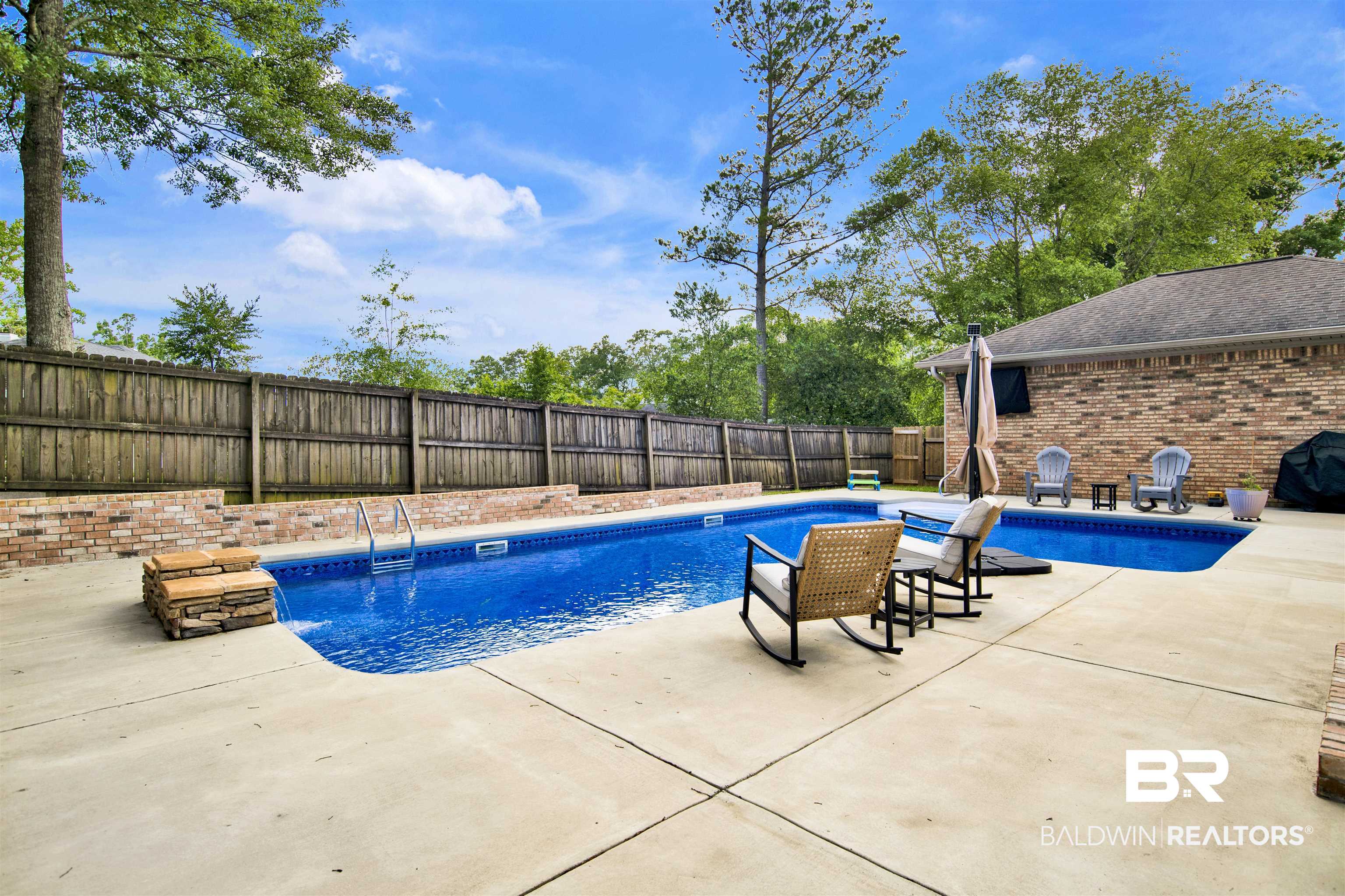 7431 Summer Court Mobile, AL 36695 - Photo 36 of 37 View of pool with a fenced backyard and a patio area