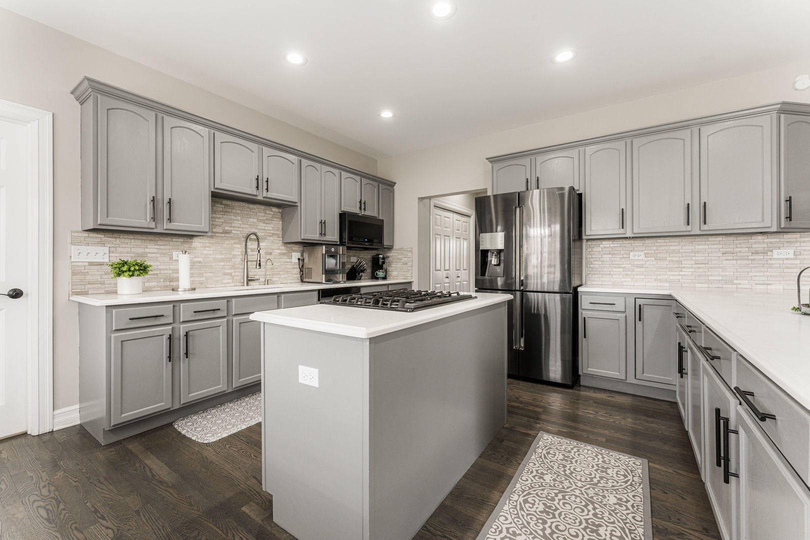 461 White Street Sycamore, IL 60178 - Photo 14 of 49 a kitchen with cabinets stainless steel appliances and a counter space