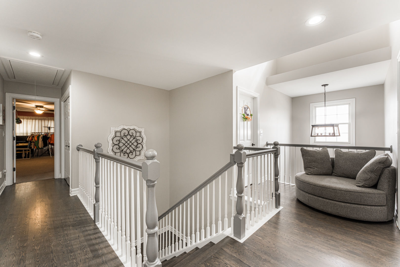 461 White Street Sycamore, IL 60178 - Photo 23 of 49 a view of a livingroom with furniture and stairs