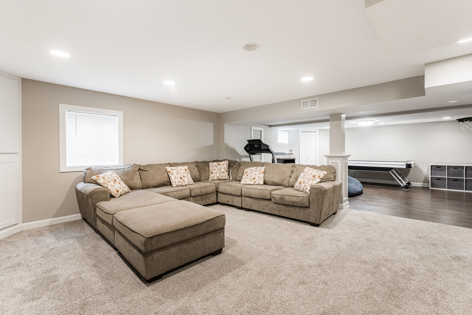 461 White Street Sycamore, IL 60178 - Photo 34 of 49 a living room with furniture and a flat screen tv