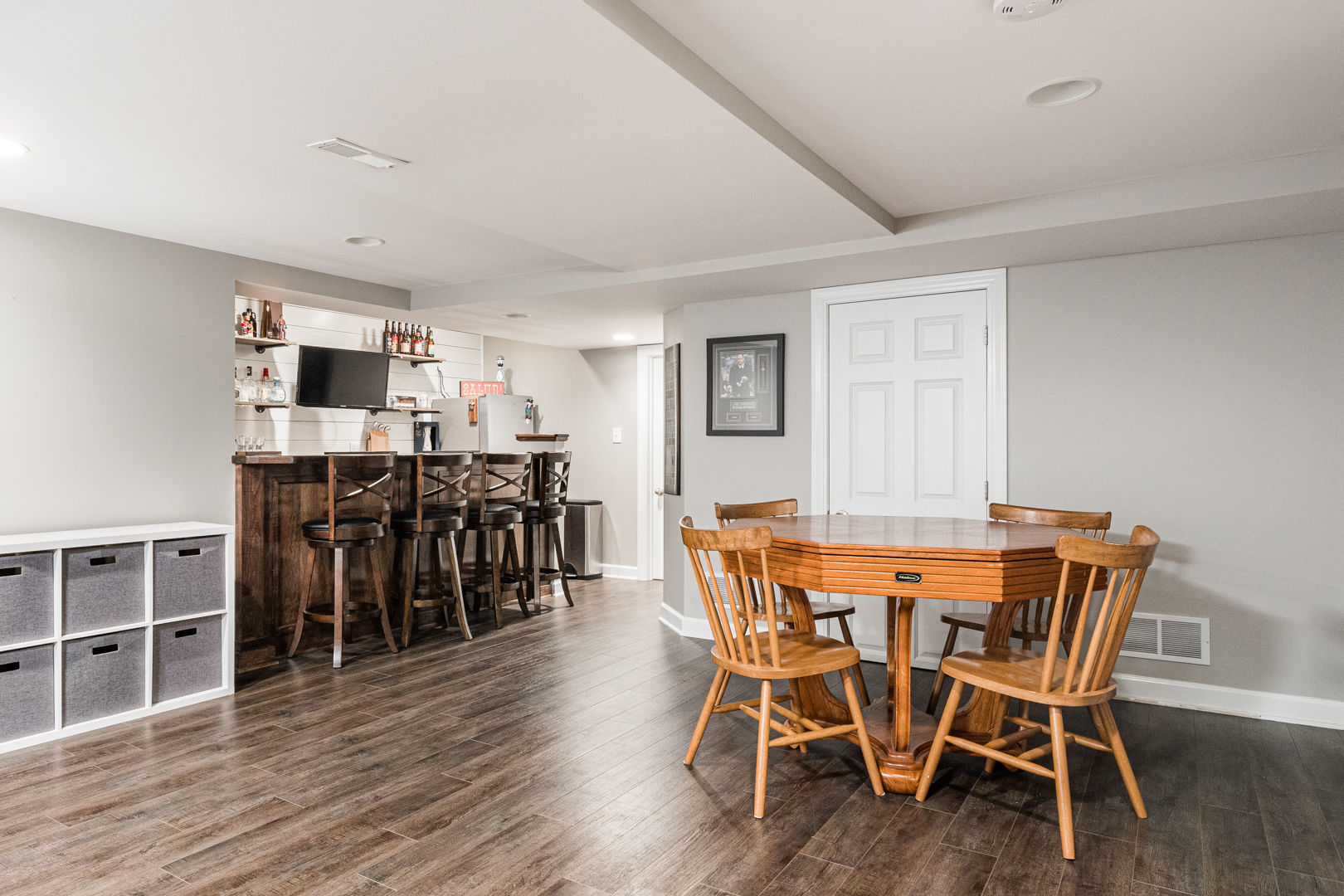461 White Street Sycamore, IL 60178 - Photo 38 of 49 a view of a dining room with furniture and wooden floor