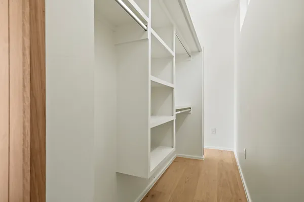 a view of hallway with stairs