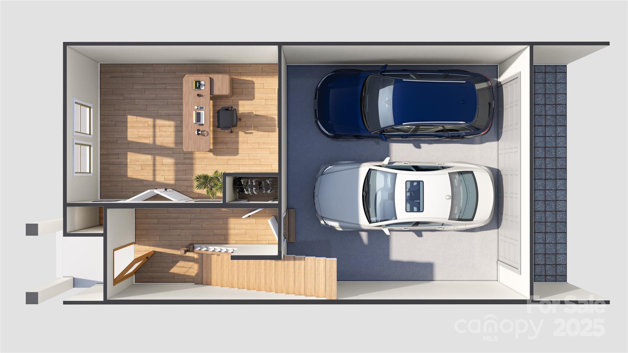 817 Garringer Place Charlotte, NC 28208 - Photo 2 of 33 a living room filled with furniture and a flat screen tv