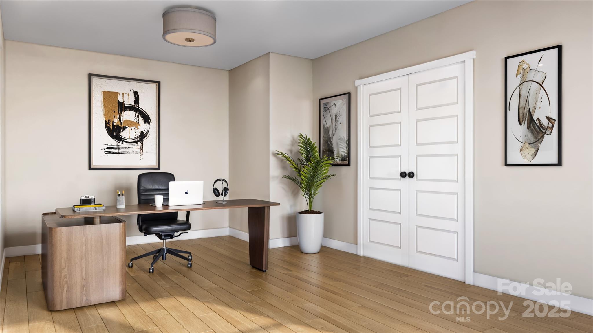 817 Garringer Place Charlotte, NC 28208 - Photo 24 of 33 a workspace with furniture and window