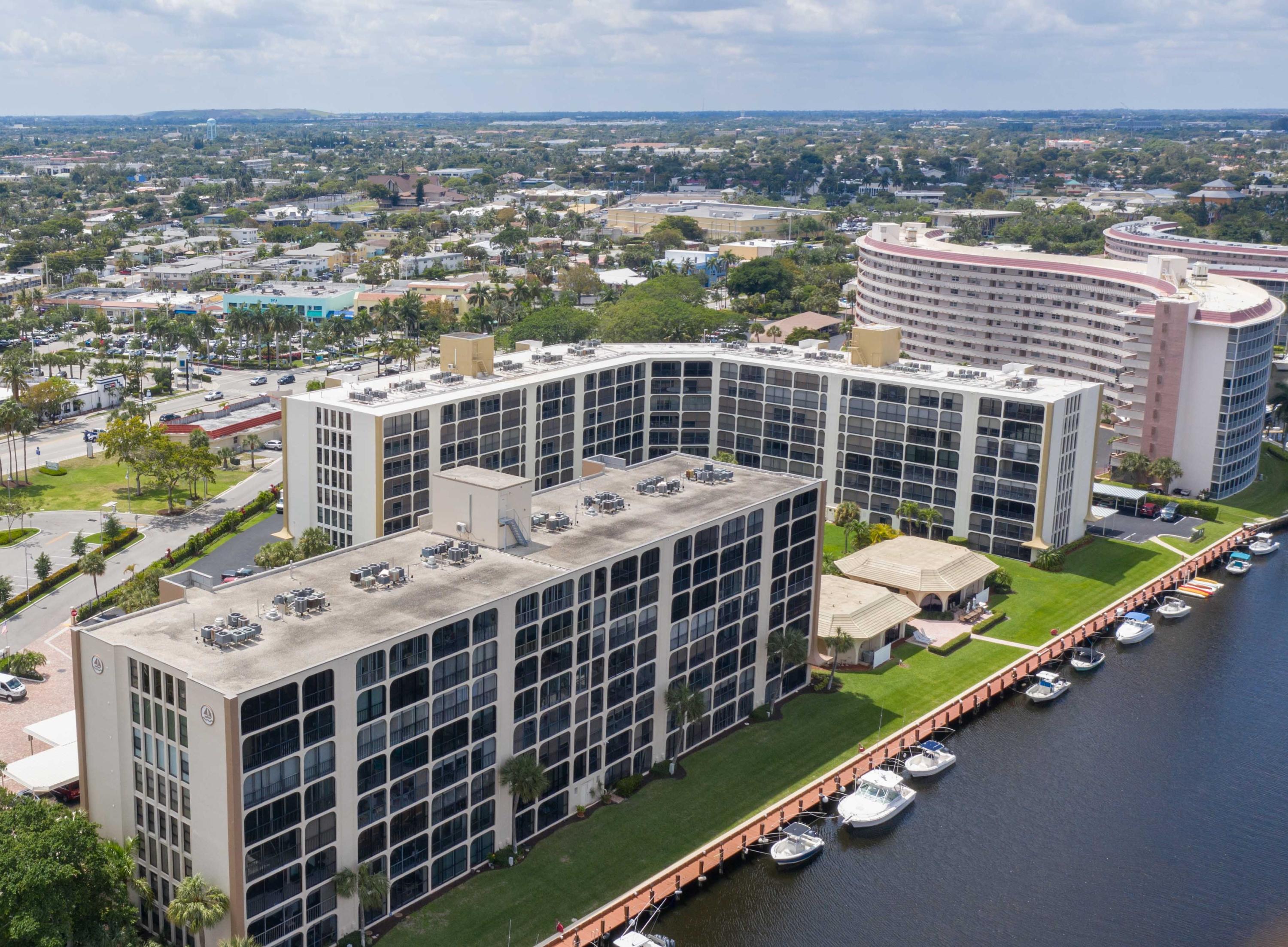 1631 Riverview Road, Unit 102 Deerfield Beach, FL 33441 - Photo 22 of 37 a view of a city with tall buildings