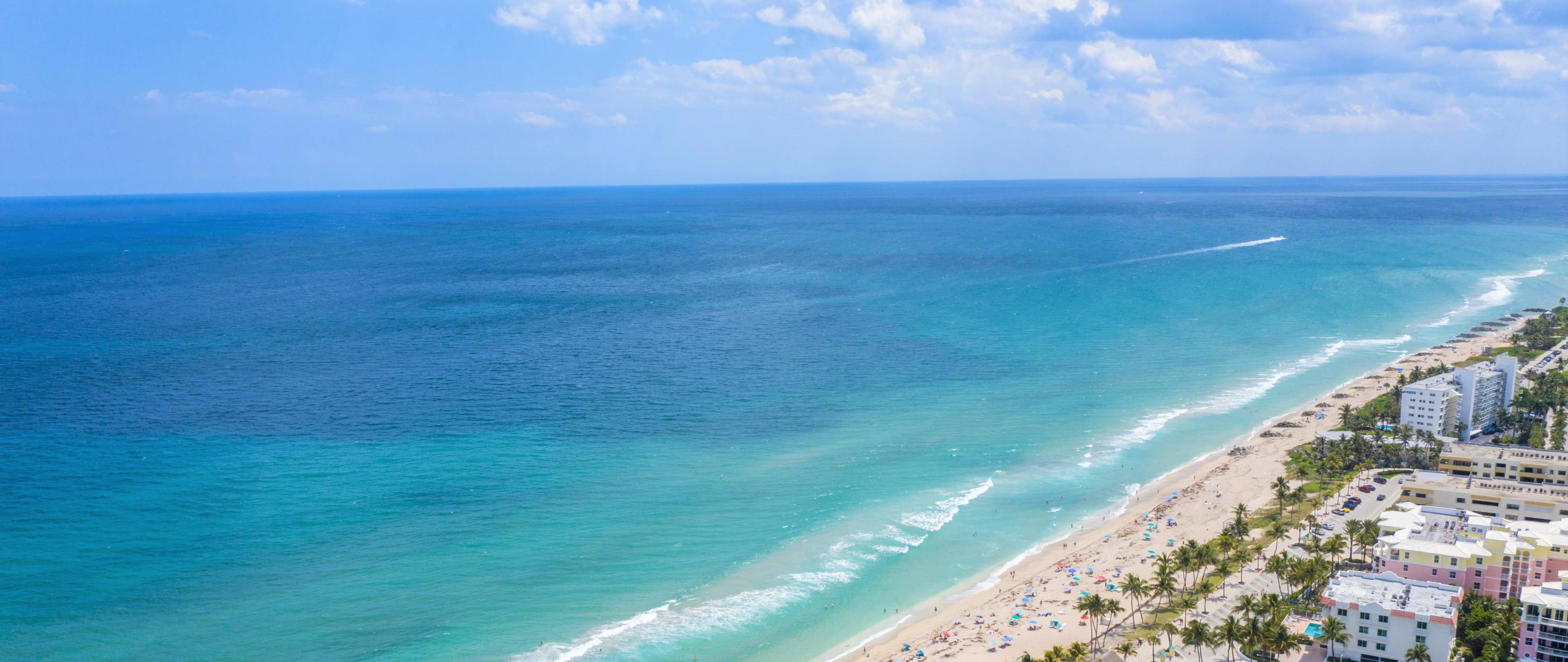 1631 Riverview Road, Unit 102 Deerfield Beach, FL 33441 - Photo 31 of 37 a view of an ocean from a balcony