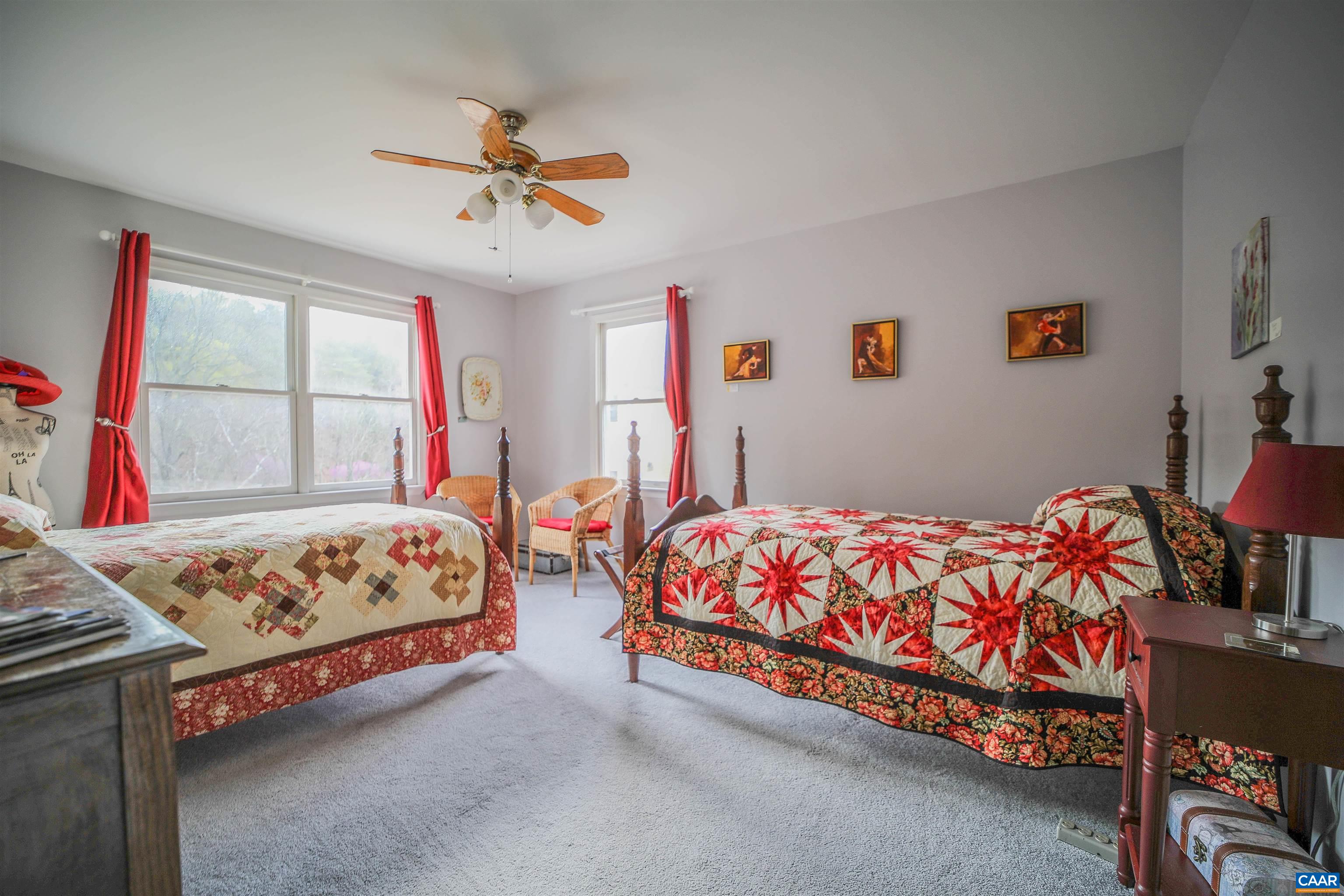 325 Union Run Lexington, VA 24450 - Photo 22 of 56 a bedroom with a bed and window