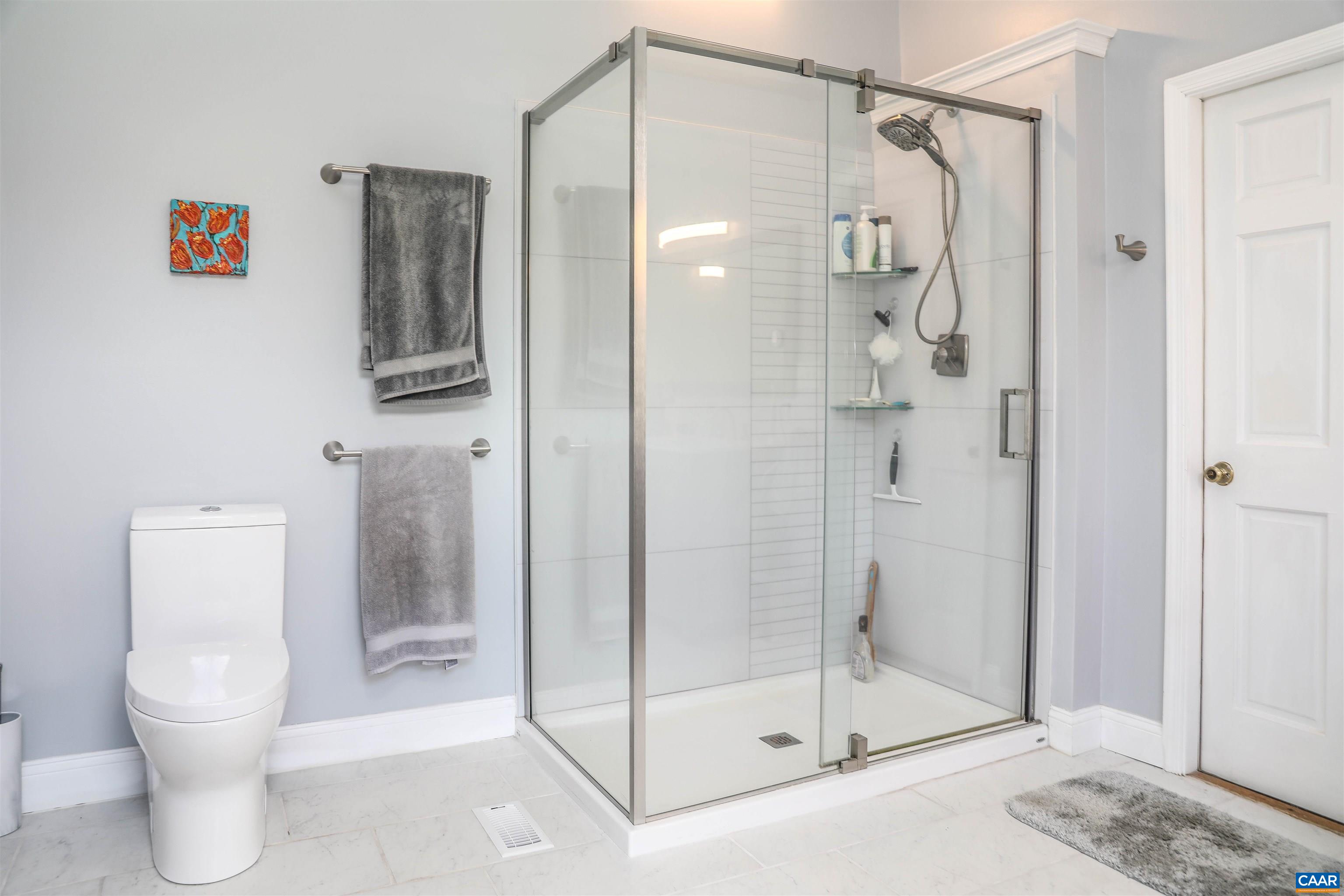 325 Union Run Lexington, VA 24450 - Photo 40 of 56 a bathroom with a shower and a toilet