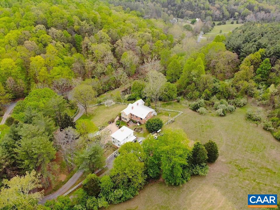 325 Union Run Lexington, VA 24450 - Photo 56 of 56 a aerial view of a yard