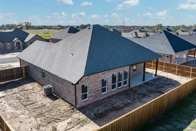 a view of a balcony with chairs
