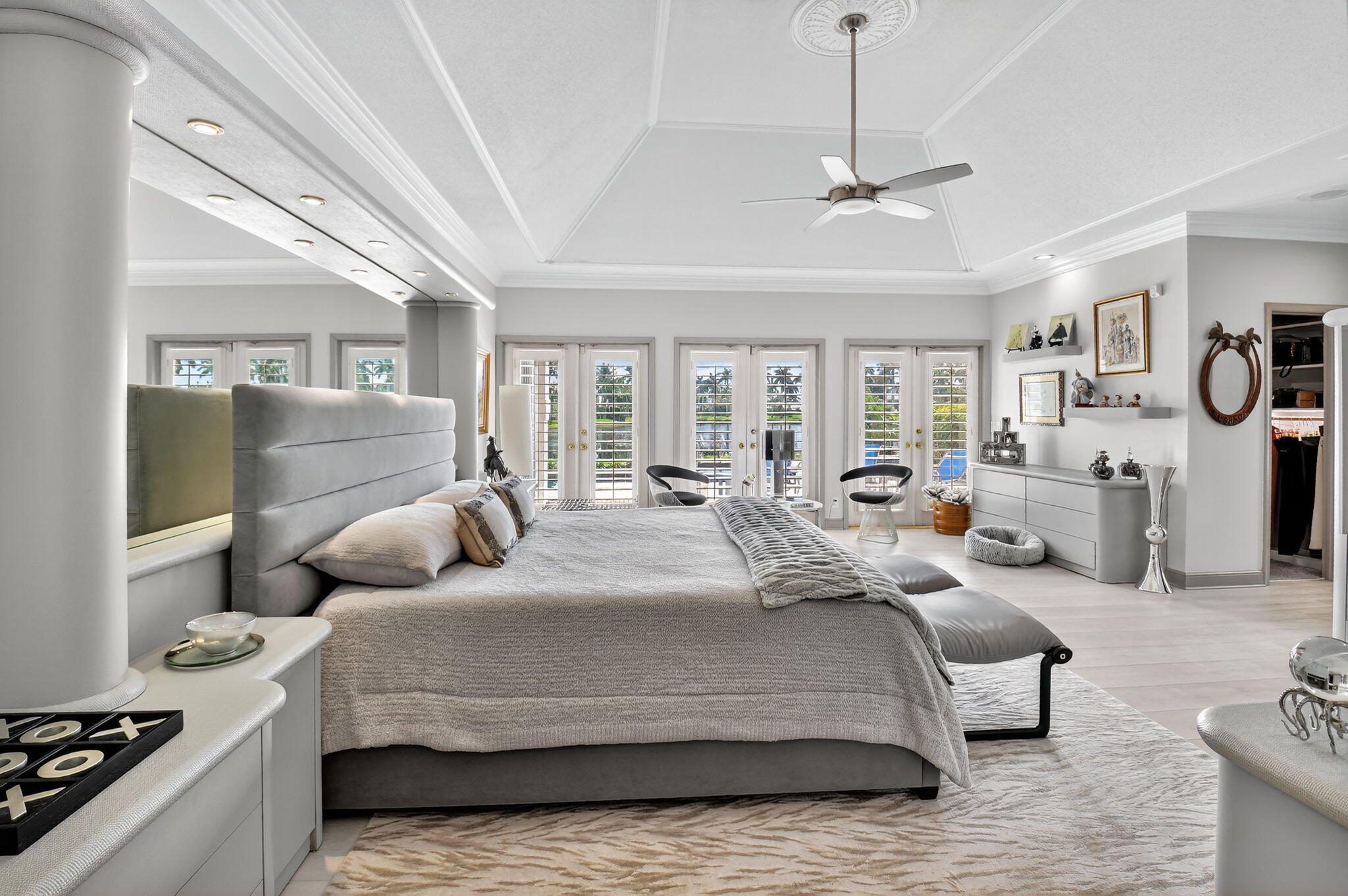 7336 Ballantrae Court Boca Raton, FL 33496 - Photo 14 of 32 a bedroom with bed couch and window