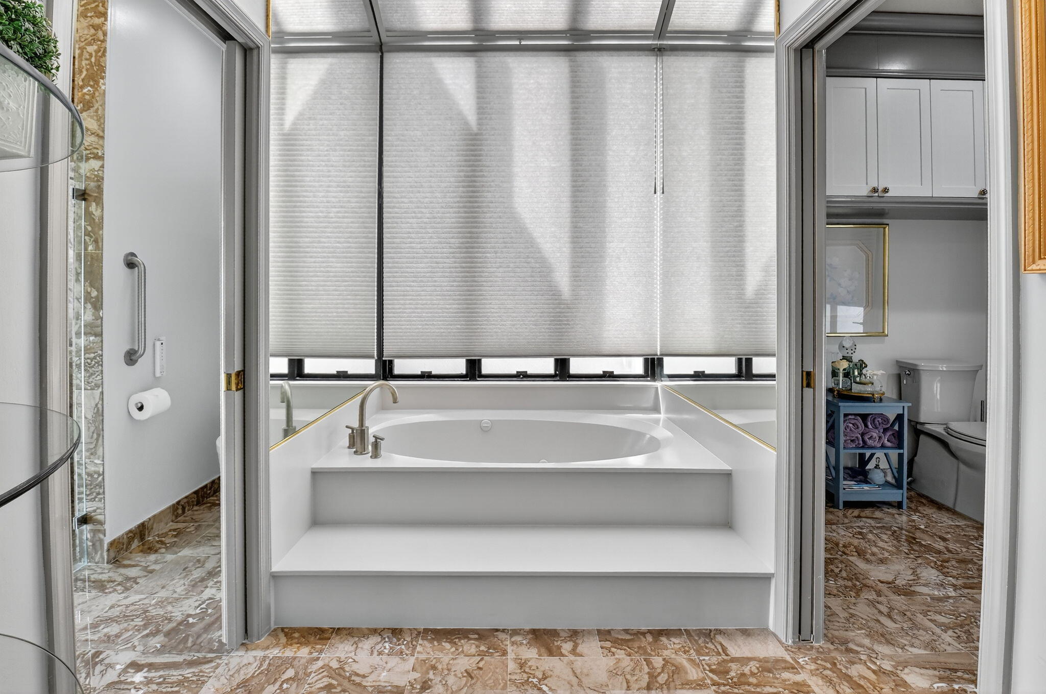 7336 Ballantrae Court Boca Raton, FL 33496 - Photo 15 of 32 a bathroom with a bathtub and a shower