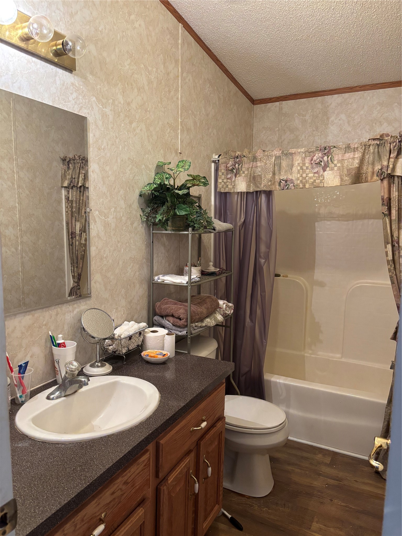 35599 State Highway South Buna, TX 77612 - Photo 34 of 40 a bathroom with a sink toilet and shower