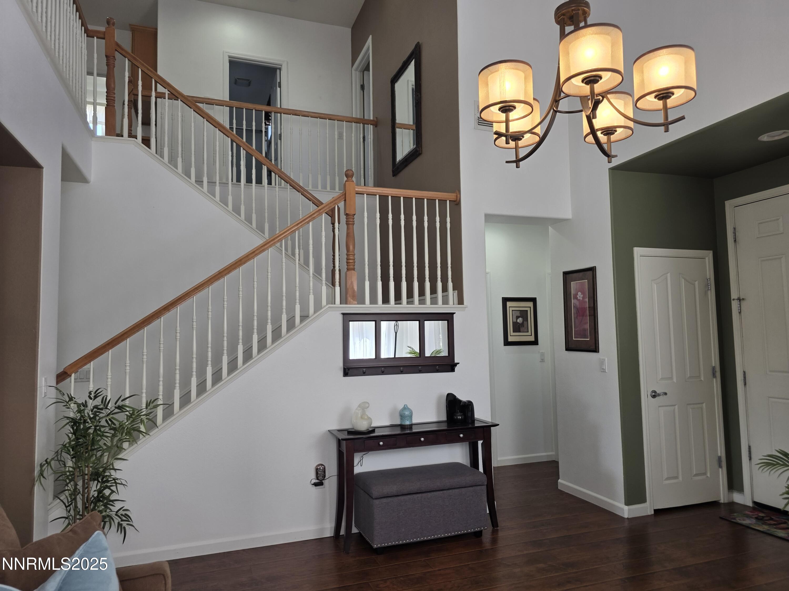10677 Fire Poppy Circle Reno, NV 89521 - Photo 37 of 45 a view of entryway with wooden floor